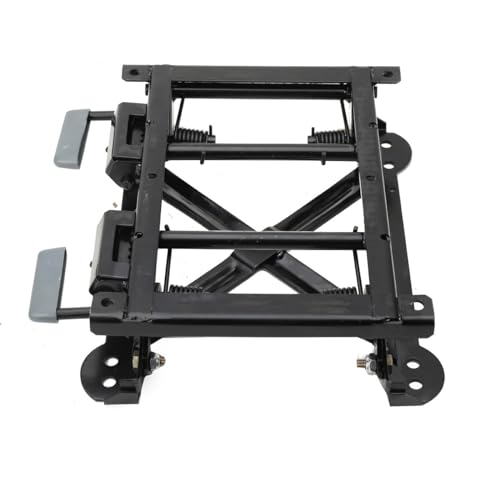 ECUTEE Autositze Höhenversteller Sitz Hebebasis mit Anhebefunktion, Autositze Höhenverstellung, Stahl-Legierung Universal 6 Stufen Höhenverstellbereich 60mm Car Seats Height Adjuster