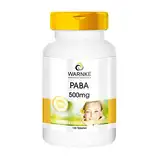 PABA 500mg - Para-Aminobenzoesäure - 100 Tabletten - vegan