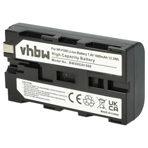 vhbw 1x Akku kompatibel mit Sony CCD-TRV37, CCD-TRV4, CCD-TRV41, CCD-TRV43, CCD-TRV35, CCD-TRV36 Videokamera Camcorder (1800 mAh, 7,2 V, Li-Ion)