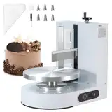 VEVOR einstellbare Tortencremestreichmaschine elektrische Tortendekorationsmaschine zum Verteilen von Kuchencreme, zum Bestreichen und Schmieren von Kuchenglasuren, für 10,16 bis 30,48 cm Kuchen