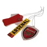 Lufterfrischer, Motiv: Arsenal FC, offizielles Lizenzprodukt, 3 Stück