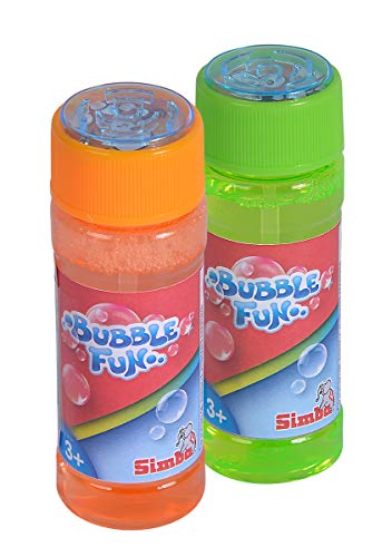 Simba 107286014 - Bubble Fun Seifenblasen 60ml Doppelset