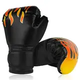 Flintronic Boxhandschuhe Kinder, Kinder Boxhandschuhe, Boxhandschuhe für Kinder, Junior Boxing Gloves, Kickboxhandschuhe für Muay Thai, MMA, Kampfsport, Kickboxen, Sparring (3-10 Jahre)