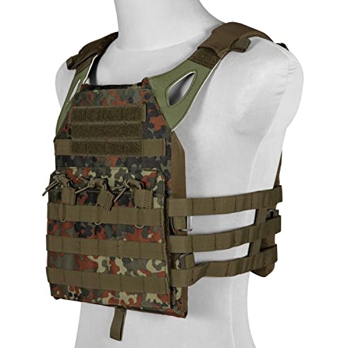 Gunfire Tactical Jump Tactical Vest, Farbe:Flecktarn