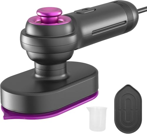 Mini Reisebügeleisen Steamer Dampfglätter, HOME 2 into 1 Reise Gadgets Tragbares Reisebügeleisen Handgehaltene Bügelmaschine Nass und Trocken, Mini Bügeleisen Hemdenbügler mit 60 ml Wassertank