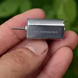 Leloo Lcuihong-Mini-Gleichstrommotor DVD-Player-Motor, DC 9V-12V 12000 RPM, Micro-Stummschaltung 050-Motor, Edelmetall-Präzisionsbürste, FF-050SH-09200 Großer Drehmomentmotor. DIY Ersatzteile