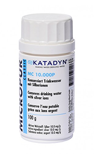 MICROPUR Classic MC 10'000P Pulver Wasserentkeimung Trinkwasser, Gewicht:100g