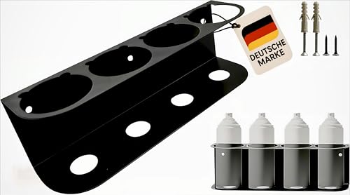 TollTool Dosenhalter für Sprühflaschen - Sprühflaschenhalter Spraydosenhalter Werkstatt Halterung für Spraydosen sprühdosen Regal, Spray Bottle Storage Rack, Spray Bottle Holder (1 Stück) (1)