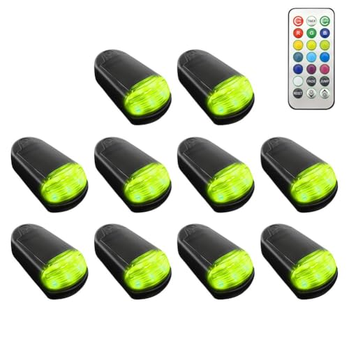 Solar-Fernbedienung, 7 Farben, App, LKW, Fahren, 3 Auto-Sensing-Licht, Maus, Dach, LE R2L3, intelligentes wasserdichtes Licht, IP67