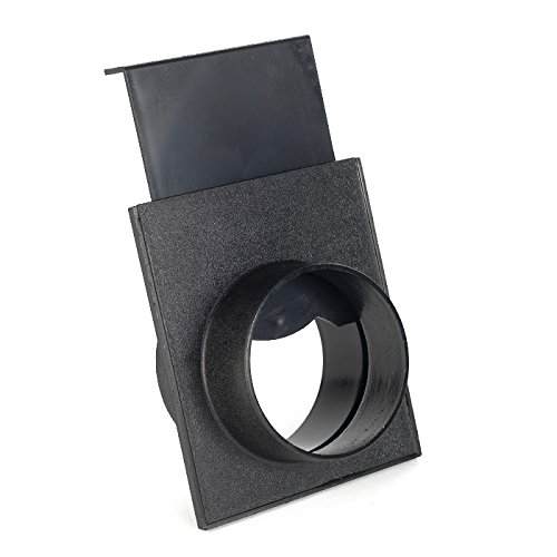 Absperrschieber für Absauganlagen Kunststoff 100 mm