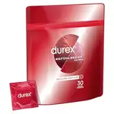 Durex Gefühlsecht Ultra Kondome – Extra dünne Spitze & mit Silikongleitgel befeuchtet – 30 Kondome (1er Pack)