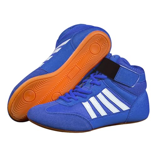 Boxschuhe,Wrestling Schuhe,Unisex Boxschuhe,Ringerschuhe FüR Damen,Boxschuhe FüR Jugendliche,Atmungsaktives Mesh,Leichte Atmungsaktive,FüR Gehen Gewichtheben Boxen Hocken Kraftheben