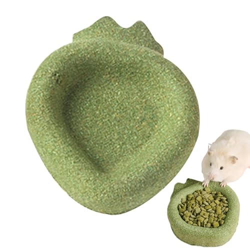 Lunaobrik Schalen für Kaninchen, Hamster Spielzeug,DETHING Toys Futternapf | Futternapf für Kleintierhamster, natürliche Spielnapf zum