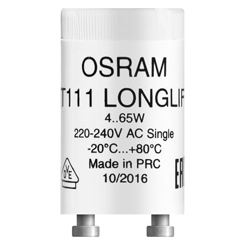 Osram,Longlife für 4-80 W Leuchtstoffröhre Starter ST111 3er Pack