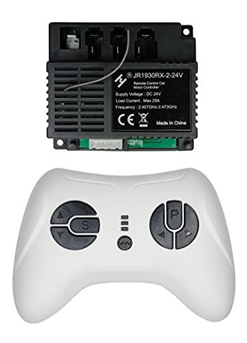 2.4G Bluetooth Fernbedienung und Steuerkasten für Kinder Elektrofahrzeug, Fernsteuerung JR1930RX-2-24V Controller Platine Elektro Kinderauto Elektrische Spielzeug 1