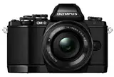 Olympus OM-D E-M10 Systemkamera (16 Megapixel, Live MOS Sensor, True Pic VII Prozessor, 3-Achsen VCM Bildstabilisator, Sucher, Full-HD, HDR) Kit inkl. 14-42mm Objektiv (elektr. Zoom) schwarz