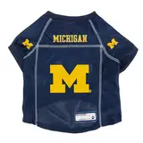 Littlearth Unisex-Erwachsene NCAA Michigan Wolverines Basic Pet Trikot, Team-Farbe, Größe M