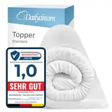 Dailydream viscoelastischer Matratzentopper “Model L“ mit Memory Foam Effekt, 140x200x7cm, Edition Standard