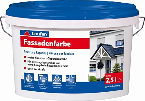 Baufan Fassadenfarbe Standard 2,5 Liter