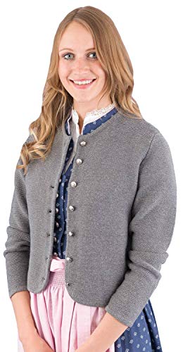 Almsach Damen Trachtenjacke Lina grau 32