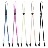 5 Stück Hutband Hut Anti Wind Lanyard Cord Clips Seil Hutband Aussen Hutclip Verstellbare Hutbandclips Hut Halteclip Hutschnur Zum Laufen Winddichte Hutschnurclips Für Golfen Angeln Bootfahren