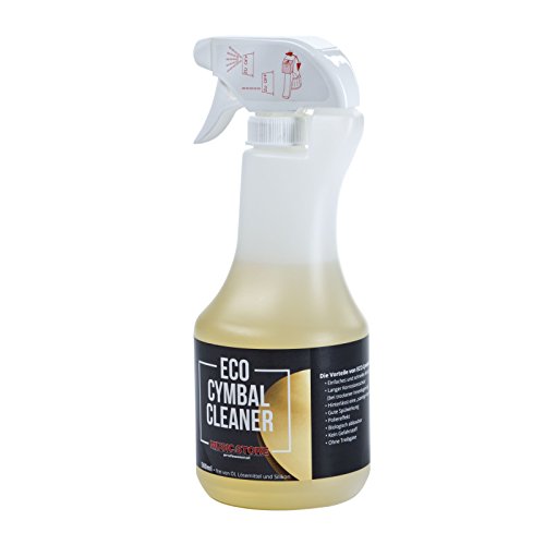Music Store Eco, Beckenreiniger 500ml, Schnelle und einfache Reinigung, Langer Korrosionsschutz, Biologisch abbaubar