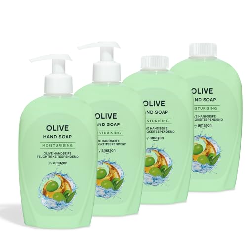 by Amazon Olive Handseife, 4 x 500 ml