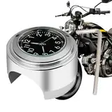wasserdichte Motorrad -Lenkeruhr, Motorradlenkantriebsuhr | Motocross -Lenker -Montage -Uhr - wasserdichte Uhr für Motorradläden für Motorradläden. Schmutzzyklus, Motocross, Motorrad Ausgestattet mit