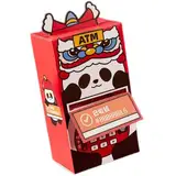 LLINthy Interaktiver Typ Money Wallet Mit Pull Zeichnung Feature Geldabhebung Spaß Zum Feiern Und Andere Anlass Geburtstagsgeschenkbeutel