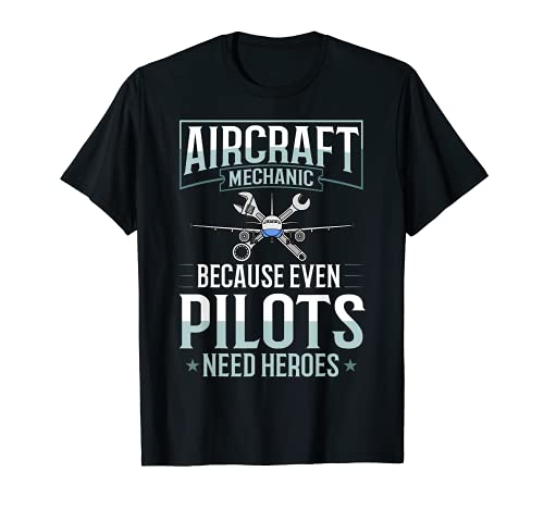 Flugzeugmechaniker Flugzeugwartungstechniker Ingenieur T-Shirt