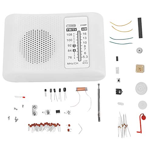 CF210SP AM/FM Doppelfrequenzband-Radio-Bausatz Elektronischer Montagesatz Einfach zu löten und zu verwenden
