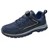 Sicherheitsschuhe Herren Damen Wasserdicht Anti-Punktur S3 Arbeitsschuhe Schutzschuhe Mit Leicht Trends Drehknopf Unisex Sportliche Atmungsaktiv Turnschuhe Sportschuhe SchlüPfen Schuhe