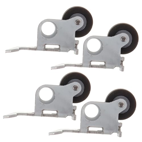 Holibanna 4Stücke Riemenscheibe mit Lagerrad Andruckrolle für Audio Langlebige Ersatzteile für Kassetten Player Stereoanlagen Druckrollen