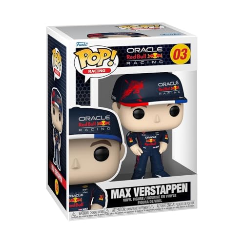 Funko Pop! Formula 1- Max Verstappen - Red Bull F1 - Vinyl-Sammelfigur - Geschenkidee - Offizielle Handelswaren - Spielzeug Für Kinder und Erwachsene - Sports Fans - Modellfigur Für Sammler