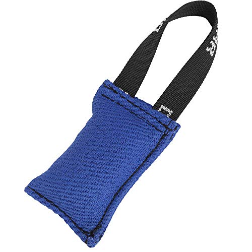 Dingo Gear Baumwolle-Nylon Mini Beißwurst für Hundetraining 10 x 5 cm Mini Blau S00088