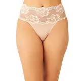 Wacoal Damen Light and Lacy Hi Cut Panty Slip, Rosenstaub, Medium