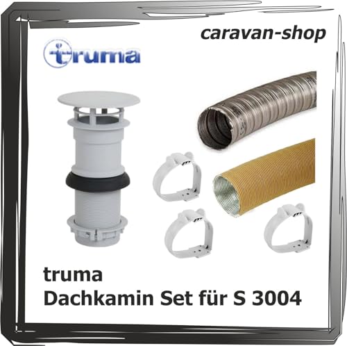 truma Dachkamin Set für Heizung S 3004, S 3002 Caravan Wohnmobil Motorhome Abgas