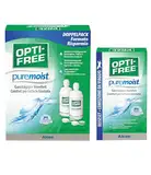 Opti-Free PureMoist Pflegemittel, Vorrats- und Reisepackung, 2 x 300 ml + 90 ml