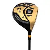 MAZEL Golf Fairway Holz für Herren Golfschläger 3-Holz 15 Grad 44 Zoll Rechtshänder Graphitschaft