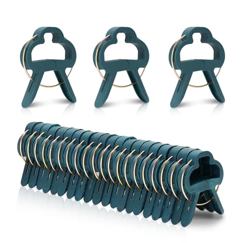 KINGLAKE 50 Stück Pflanzenclips Klein, Pflanzklammern für Kletterpflanzen, Tomatenclips, Pflanzen Rankhilfe Clips, Tomaten Clips, Blumenklammern, Klammern Befestigen für Pflanzen-M