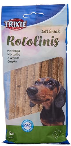 TRIXIE Esquisita Rotolinis, Geflügel, 12cm, 12 St.,120g