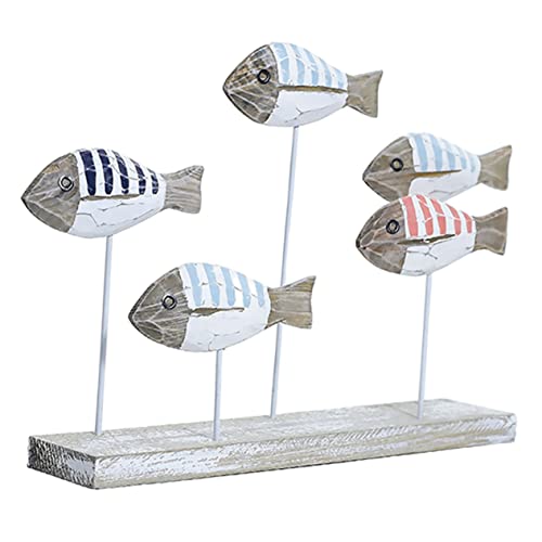Cabilock Einweihungsparty- Aus Holz Mit Fischbestand Exquisite Mediterrane Dekorationskunst