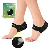 Fersenstütze Kissen Protektoren für Schmerzen - Welnove Heel Cups, Fersenkissen Unterstützung für Plantar Fasciitis, Fersenschmerzen