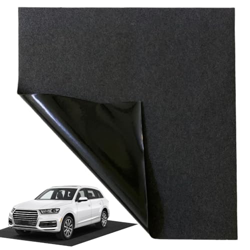 DASIAUTOEM Öl Auffangmatte 152 x 91 cm, Ölmatte Motorrad, Werkbank Unterlage, Garagenboden Matten, Schutzmatte, Werkstatt Ölmatte, Garagenmatte Auto, Motorrad Matte Garage, Unterleger, Ölbindematte