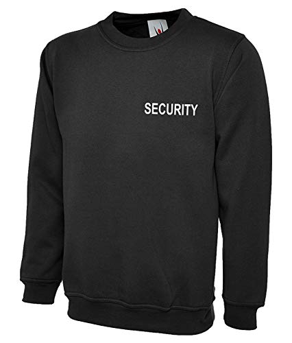 R&K Dienstbekleidung Sweat-Shirt Sweat Security Bedruckt vorne und hinten GR. XL