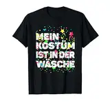 Mein Kostüm Wäsche Karneval Fasching lustiger Kostümersatz T-Shirt