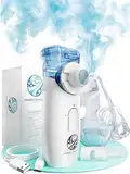 HIMMELSHAUCH MEDICAL Inhalationsgerät Kinder & Inhaliergeräte für Erwachsene | Elektrische Inhalatoren | Inhalieren Gerät Baby | Ultraschall Nebulizer Inhalator Vernebler Inhaliergerät Kinder