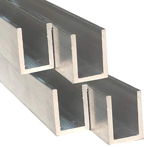 Alu U-Profil 20 x 15 x 20 x 2 mm Aluminium AlMgSi0,5 U-Stab Profil Aluprofil U-Stange (1, 100 cm)