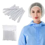 RDNKVB 30pcs Haarnetz OP Haube aus Einwegstoff Einweg Haarnetze für die Küche oder Zahnarzt Hygienezubehör für die Medizin Haarnetz Einweg für Männer Frauen Hair Cover