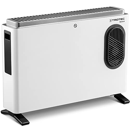 TROTEC Konvektor Heizung TCH 23 E – Heizleistung 1000 W / 2000 W + Turbo – Elektro Heizkörper